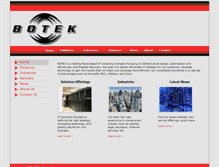 Tablet Screenshot of botek.com